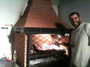 Maxi and the Asado Parilla